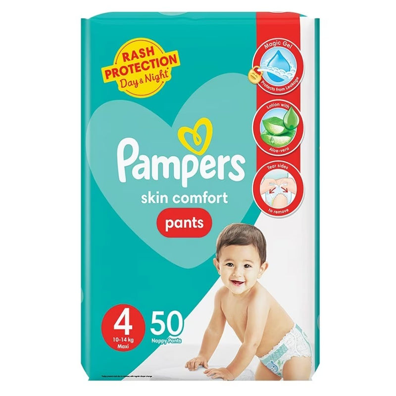 Pampers Baby-Dry Pants Size 4 Maxi 50 pieces pack