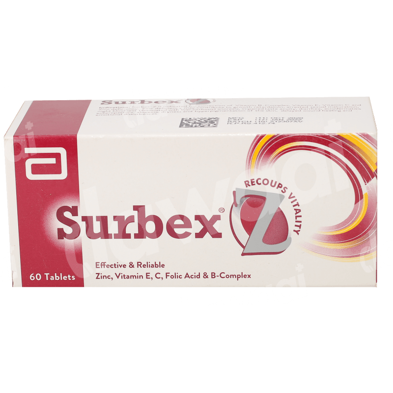 Surbex-Z Abbott multivitamin with zinc 30 tablets